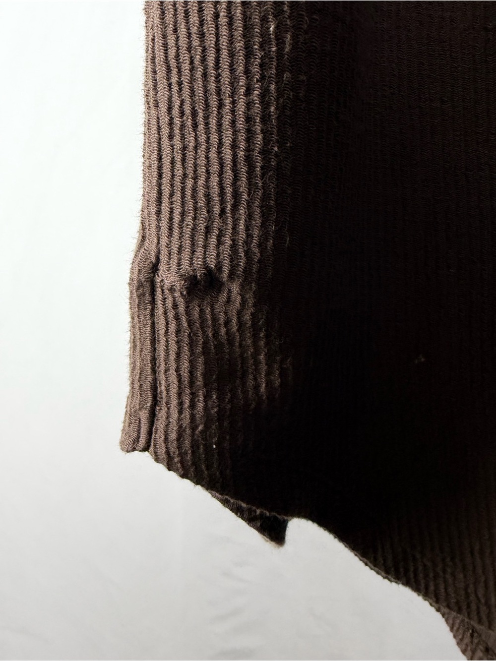 Anthropologie Pilcro Button-Front Utility Shirt Duster Shacket Jacket Brown - Picture 3 of 10
